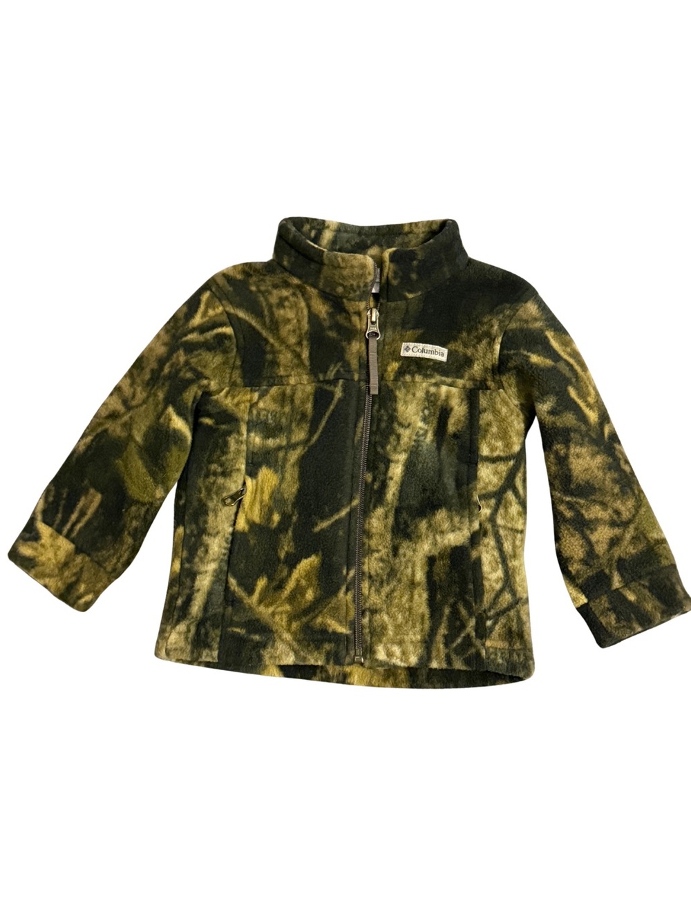 Columbia Fleece Zip Jacket Camo 2T